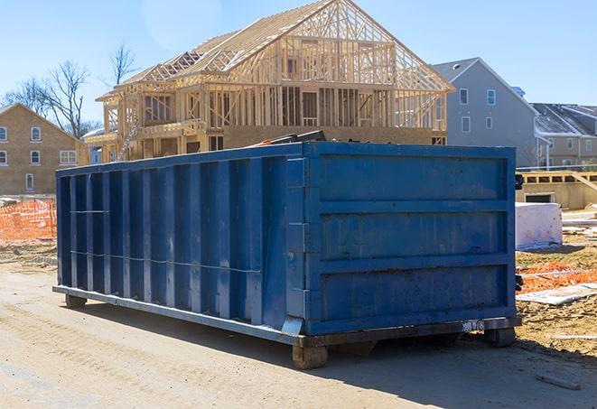 construction debris disposal with residential dumpsters